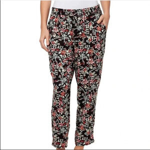 Jessica Simpson Cadie Floral Pockets Lounge Pants 
Size Medium